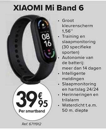 Carrefour Xiaomi Mi Band 6 aanbieding
