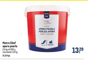 Makro Metro Chef Apero Pearls aanbieding