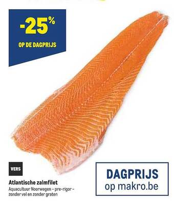 Makro Atlantische Zalmfilet aanbieding