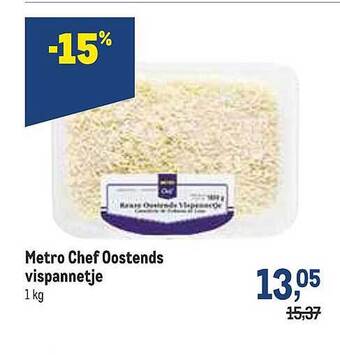 Makro Metro Chef Oostends Vispannetje aanbieding