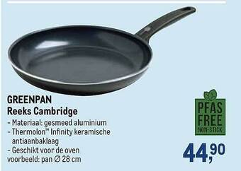 Makro Greenpan Reeks Cambridge aanbieding