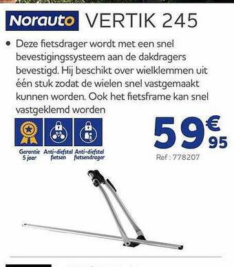 Auto5 Norauto Vertik 245 aanbieding