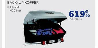 Auto5 Back-up Koffer aanbieding