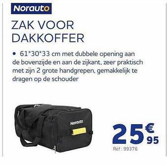 Norauto Zak Voor Dakkoffer