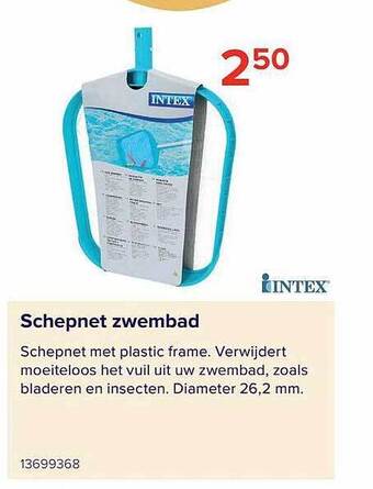 Euroshop Schepnet Zwembad aanbieding