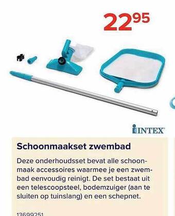 Euroshop Schoonmaakset Zwembad aanbieding