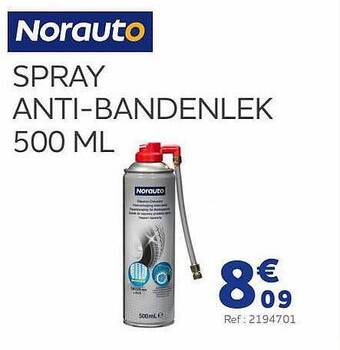 Auto5 Norauto Spray Anti-bandenlek aanbieding
