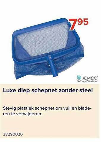 Euroshop Luxe Diep Schepnet Zonder Steel aanbieding