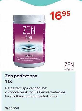 Euroshop Zen Perfect Spa aanbieding