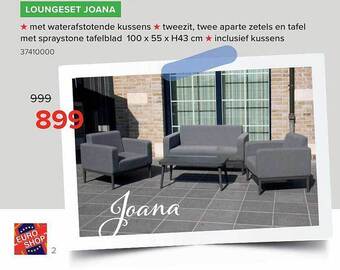 Euroshop Loungeset Joana aanbieding