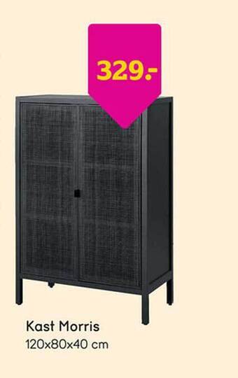 Leen Bakker Kast Morris aanbieding