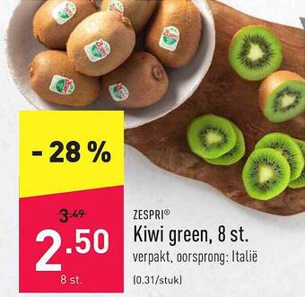 ALDI Kiwi Green, 8 St aanbieding