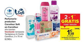 Carrefour Parfumerieproducten Carrefour Soft En Carrefour aanbieding
