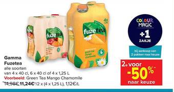 Carrefour Gamma Fuzetea aanbieding