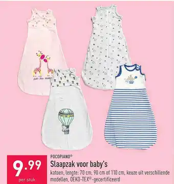 ALDI Slaapzak Voor Baby's aanbieding