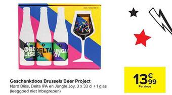 Carrefour Geschenkdoos Brussels Beer Project aanbieding