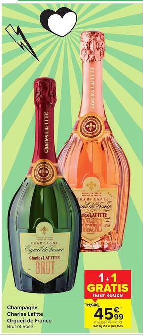 Champagne Charles Lafitte Orgueil De France