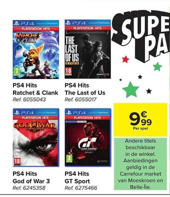Carrefour Spel aanbieding