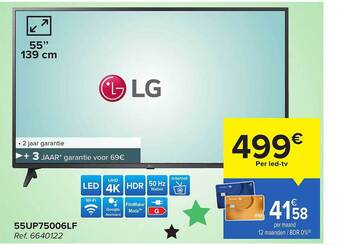 Carrefour Lg Ledtv aanbieding
