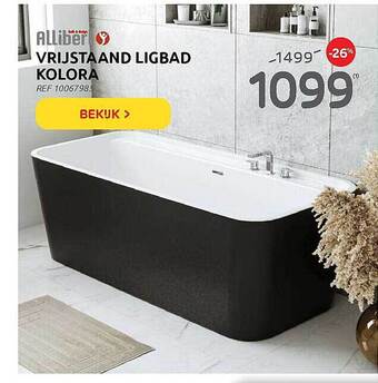 Brico Allibert Vrijstaand Ligbad Kolora aanbieding