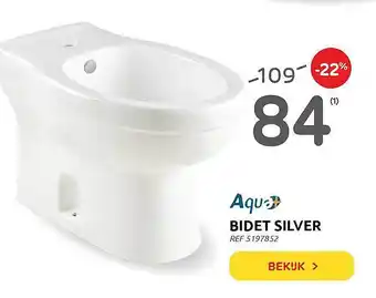 Brico Aqua Bidet Silver aanbieding