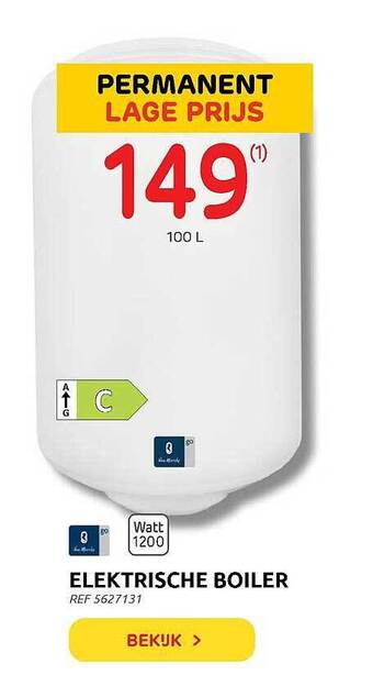 Brico Elektrische Boiler aanbieding