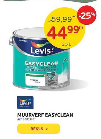 Brico Levis Muurverf Easyclean aanbieding