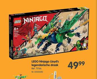 Fun Lego Ninjago Llyod's Legendarische Draak aanbieding
