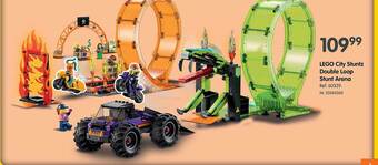 Fun Lego City Stuntz Double Loop Stunt Arena aanbieding