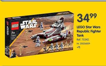 Fun Lego Star Wars Republic Fighter Tank aanbieding