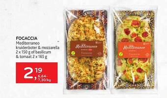 Alvo Focaccia aanbieding