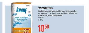 Knauf 'goldband' 25kg