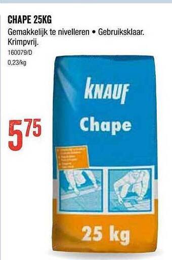 Knauf Chape 25kg