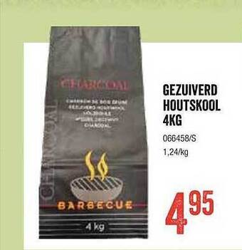 HandyHome Gezuiverd Houtskool 4kg aanbieding