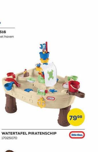 Watertafel Piratenschip