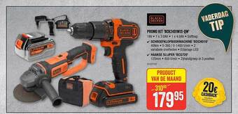 HandyHome Black+decker Promo Kit aanbieding