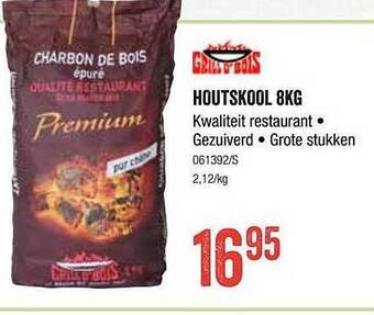 HandyHome Houtskool 8kg aanbieding