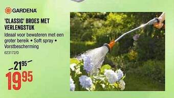 HandyHome Classic Broes Met Verlengstuk aanbieding
