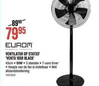 HandyHome Ventilator Op Statief aanbieding