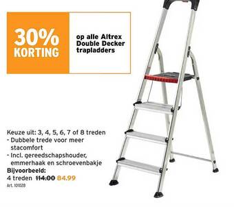GAMMA Altrex Double Decker Trapladders aanbieding