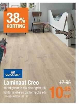 Cevo Quick Step Laminaat Creo aanbieding