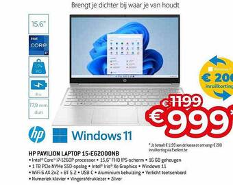 Exellent Hp Pavilion Laptop 15-eg2000nb aanbieding