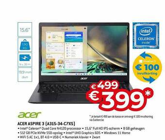 Exellent Acer Aspire 3 aanbieding