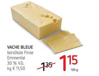 Spar Vache Bleue Korstloze Finse Emmental aanbieding