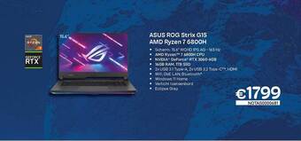 CompuDeals Asus Rog Strix G15 Amd Ryzen 7 6800h aanbieding