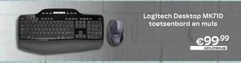 CompuDeals Logitech Desktop Mk710 Toetsenbord En Muis aanbieding