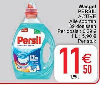 Cora Wasgel Persil aanbieding