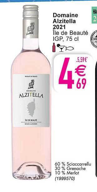 Cora Domaine Alzitella 2021 aanbieding