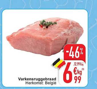 Cora Varkensruggebraad aanbieding