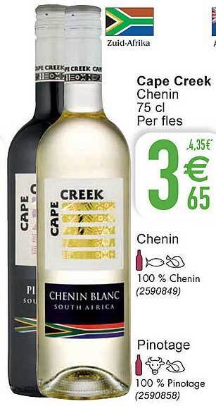 Cora Cape Creek Chenin aanbieding